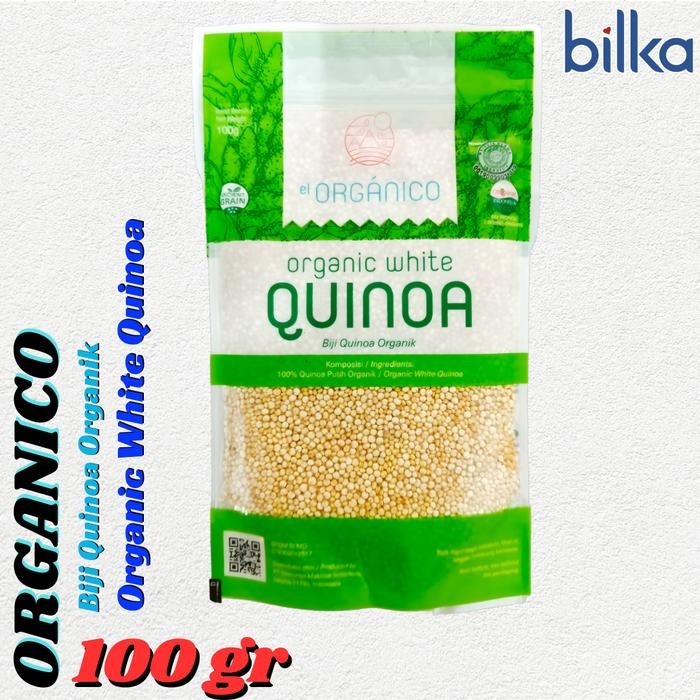 

EL ORGANICO WHITE QUINOA 100 GRAM.