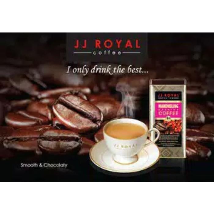

Jj Royal Coffee Mandheling Arabica Beans (Kopi Biji) 200Gr #Gratisongkir #Sale #Discount