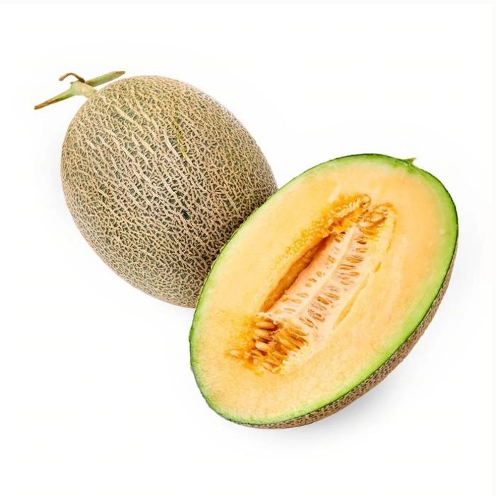Raja Indo Benih Biji Melon New Century 4 Biji Melon Kys Lonjong Hami Kuning Sweet Lavender