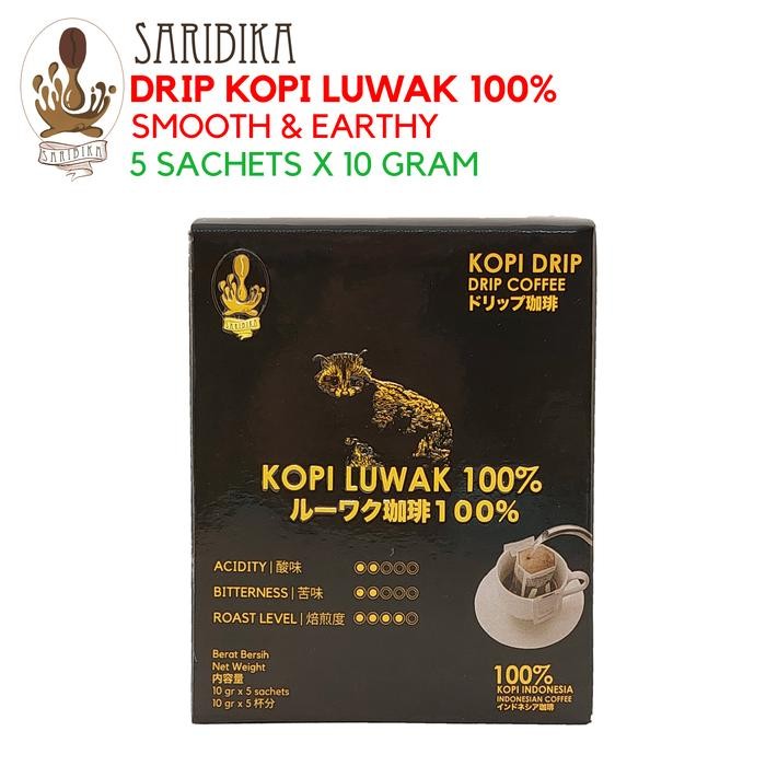 

Saribika Drip Kopi Luwak 100% #Gratisongkir #Sale #Discount