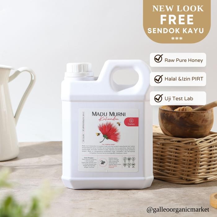 

Madu Murni Galleo Nektar Kaliandra 1 Kg Grade A Pure Raw Honey