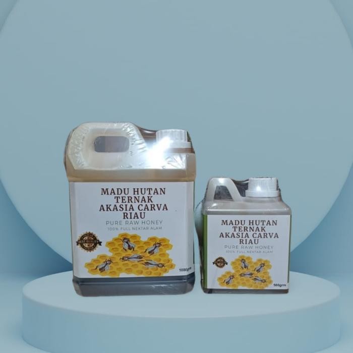 

Madu Hutan Ternak Akasia Carva Riau 1Kg Dan 500Gr Madu Murni Pure Raw Honey Full Nektar Alam