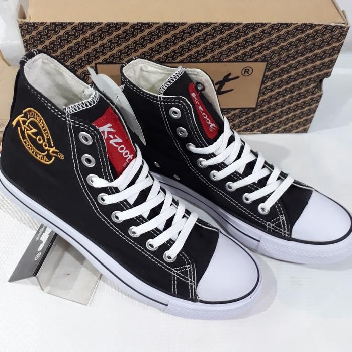 Terbaru Sepatu Sekolah Tinggi Merk K Zoot Rossi Original 31-36
