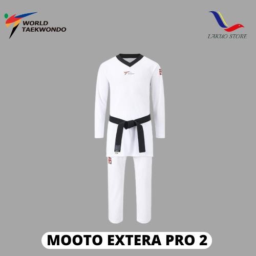MOOTO EXTERA PRO 2 KYORUGI UNIFORM DOBOK / DOBOK TAEKWONDO ORIGINAL