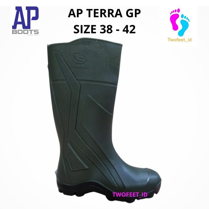 Terbaru Ap Boots Terra Gp Size 38 - 43 - Sepatu Ap Boots Terra Gp - Ap Boots Terra Gp Hijau Sol