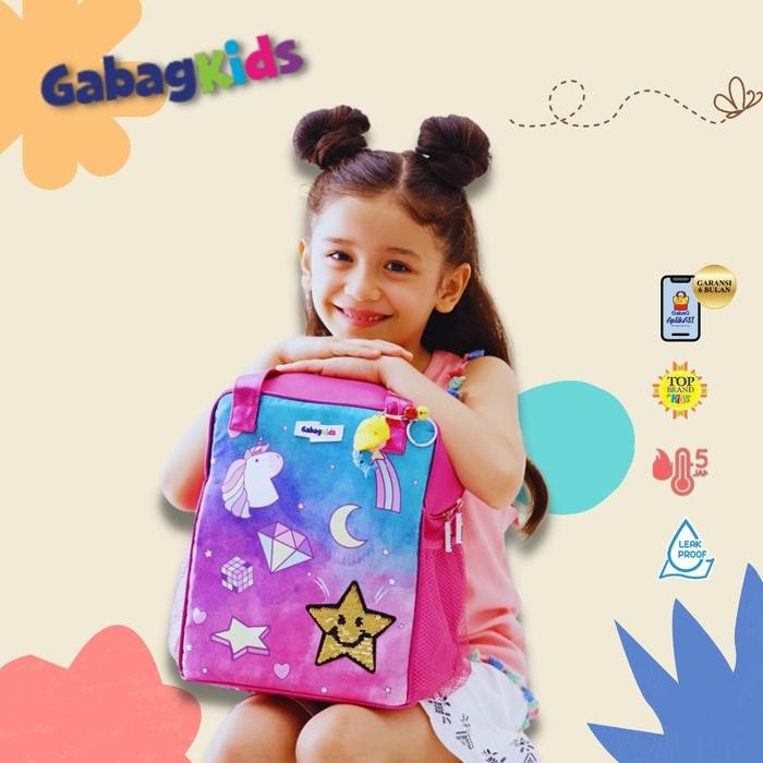 Gabag Kids Tote Lunch Bag Twinkle