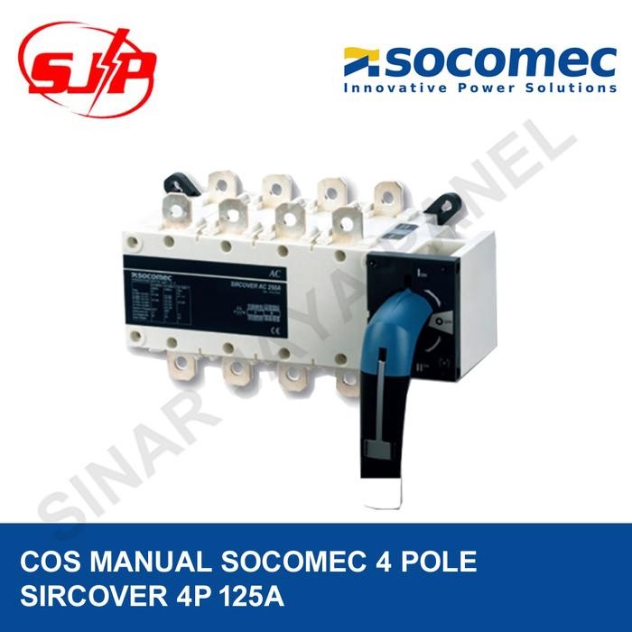 OHM SAKLAR COS SOCOMEC 125A SIRCOVER ORIGINAL Terlaris