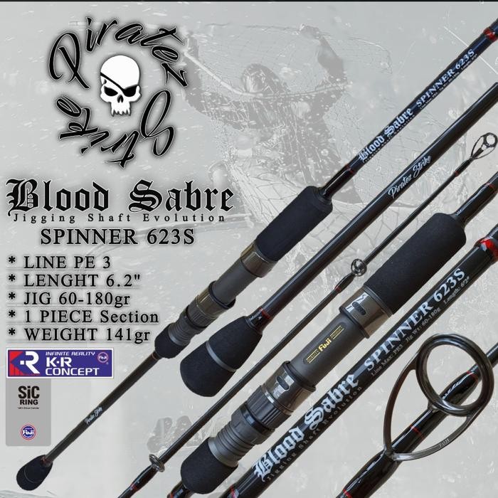 Rod Joran Piratez Strike Blood Sabre Spinning
