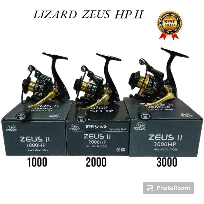 NEWWW Reel Ryobi Lizard Zeus HP II Power Handle Ukuran 1000/2000/3000