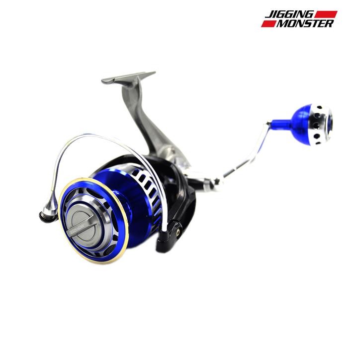 Jigging Monster MONSTER GT Power Handle Spinning Reel Laut Full Metal