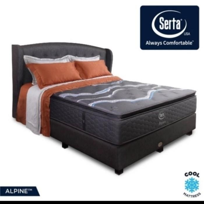 Kasur Springbed Mattress Serta Alpine Full Set Ukuran 160X200