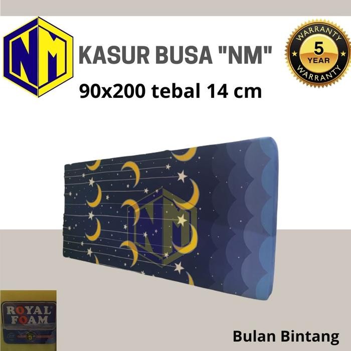 Kasur Busa Ukuran 90X200X14 Cm (Royal Foam) - Bergaransi 10 Tahun