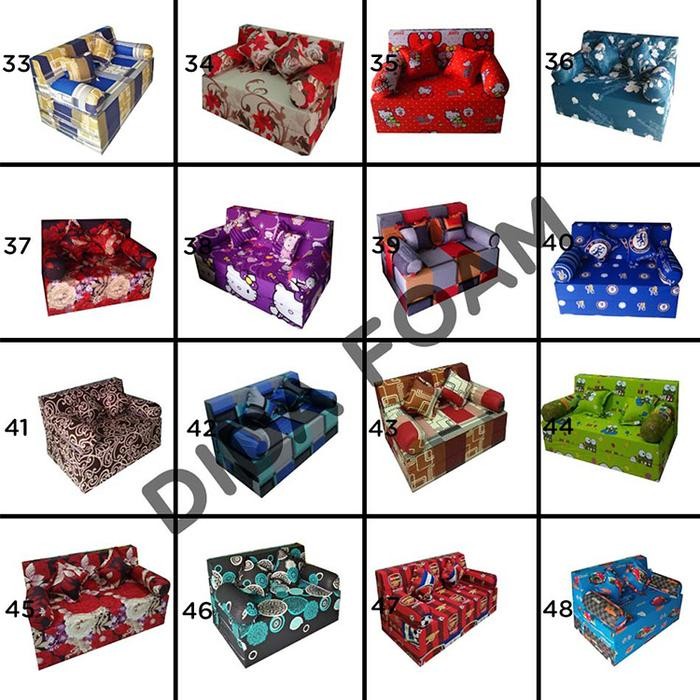 Sofabed Inoac Eon D.23 200X 120 X 10 Kursi Sofa Kasur Busa Lipat No 4