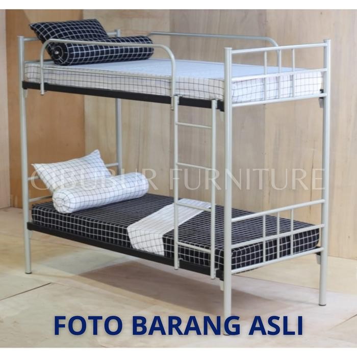 Ranjang Susun Besi / Ranjang Tingkat / Bunk Bed Nimalis