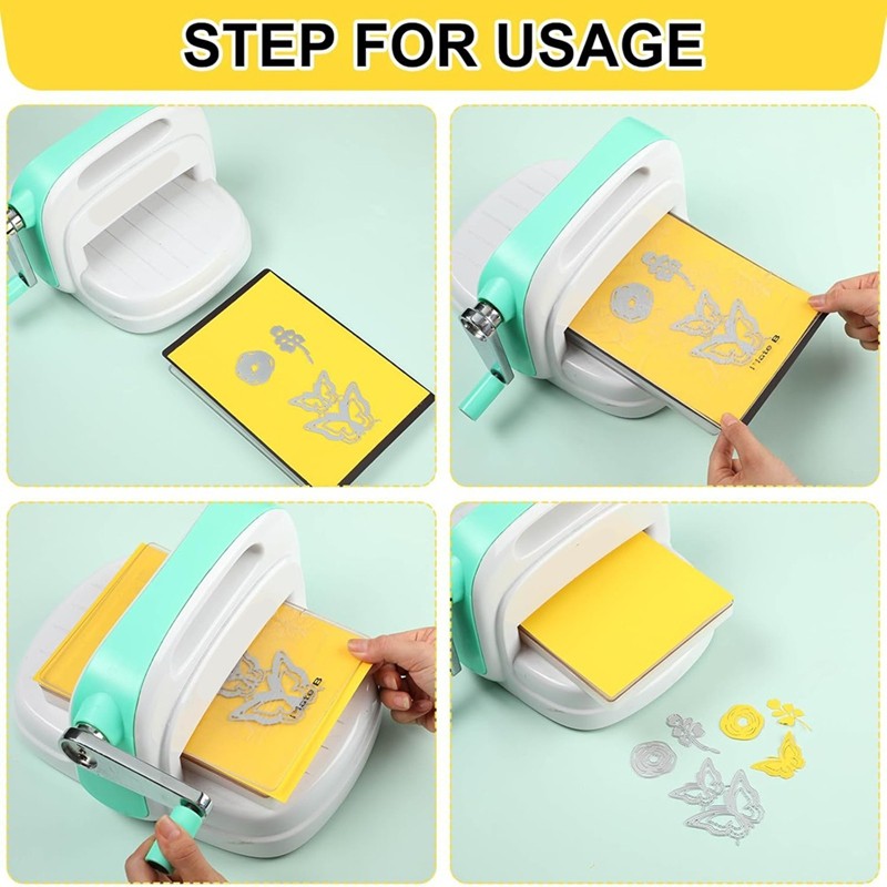 

New-Spacers 5.9X7.8In Magnetic Spacers With Card Size Grid Die Cutting Machine Accessories Black