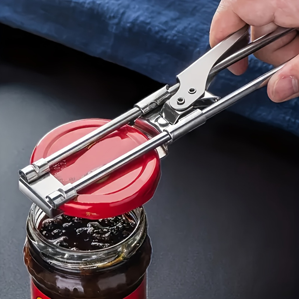 

1pc Bottle Opener, Labor-saving Jar Opener, Adjustable Can Opener, Household Condiment Bottle