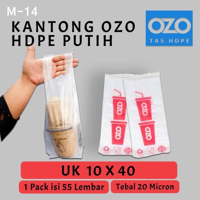 

Kantong Plastik Kresek Bening Isi 2 Gelas / Cup 10x40 cm