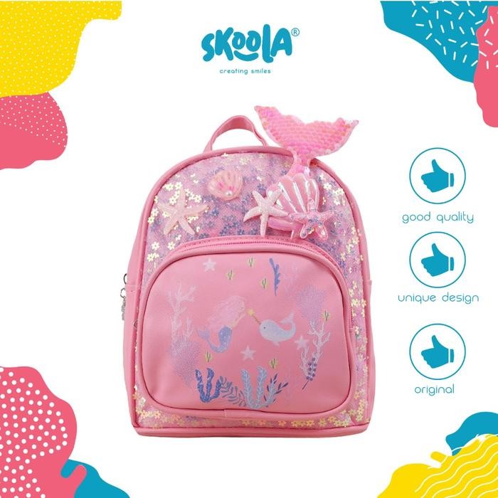 

Skoola Tas Anak PAUD Remaja Perempuan Fashion Ransel Mermaid - Kaizu