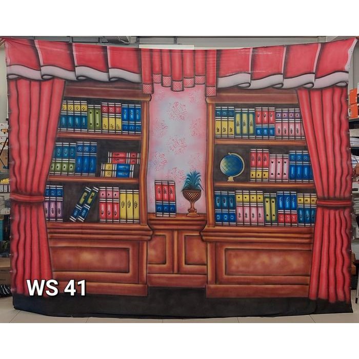 Kain Background Wisuda 2,5 X 3 Meter / Kain Foto Wisuda Pasti Ori