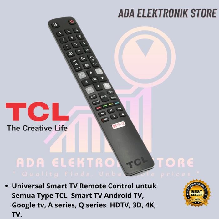 REMOTE TCL SMART ANDROID TV REMOT TV TCL SMART TV