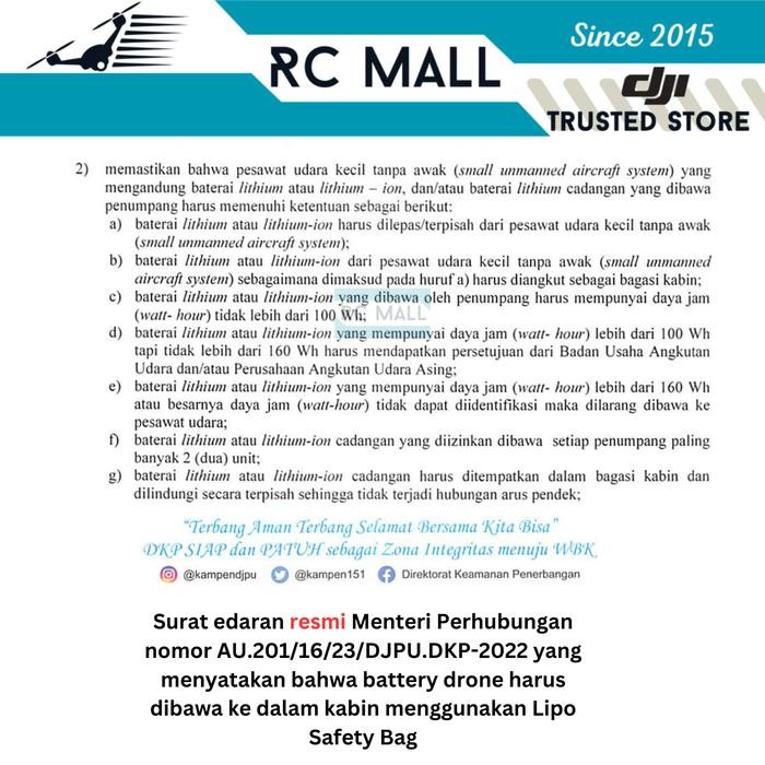 Drone Battery Lipo Safety Bag Dji Phantom 4 Rtk Dji Phantom 4 Pro V2.0 Dji Phantom 4 Multispectral