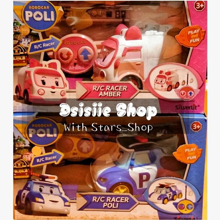 Mainan Remote Control Poli Robocar Original Amber-Poli-Roy