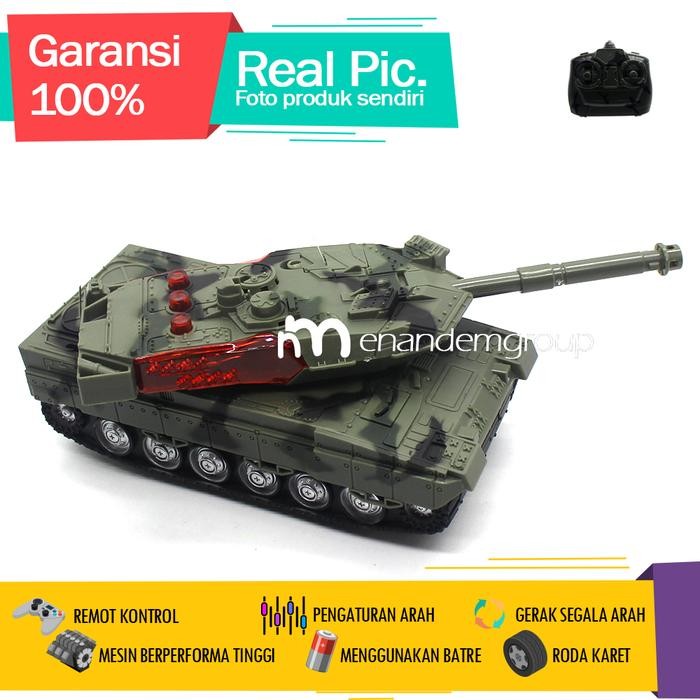 Mainan Remote Control RC Tank Tiger