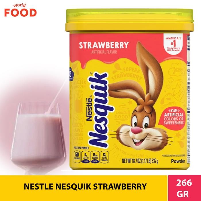 

NESTLE NESQUIK STRAWBERRY 266GR