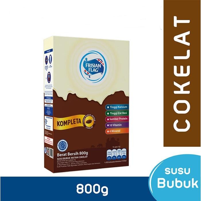 

FRISIAN FLAG KOMPLETA SUSU BUBUK CHOCOLATE 18X800G