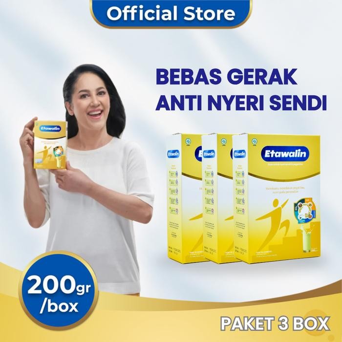 

Paket 3 box Etawalin - Susu Kambing Etawa Herbal Alami