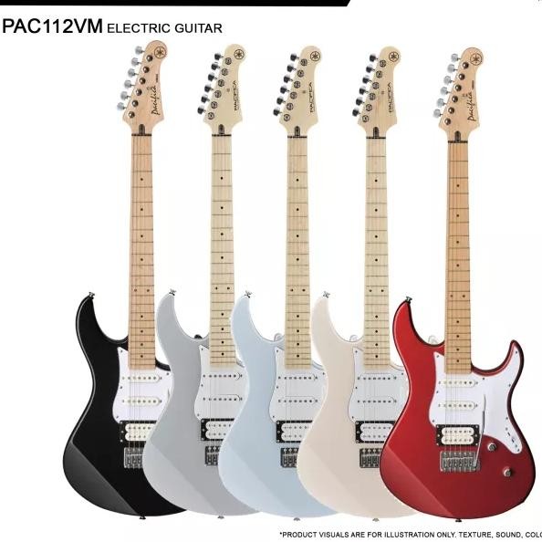 Yamaha Gitar Elektrik Pacifica PAC112VM PAC 112 VM PAC112 112VM Maple