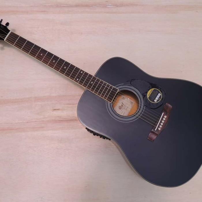 GITAR AKUSTIK ELEKTRIK CORT (BLACK)