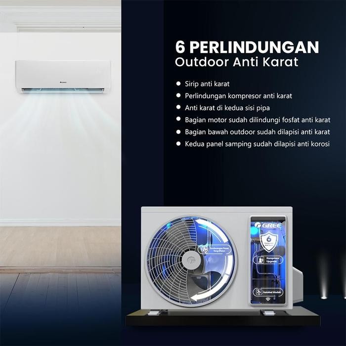 New Promo Ac Gree 1 Pk Ac Gree Inverter 1 Pk Ac Gree Gwc - 9F5S