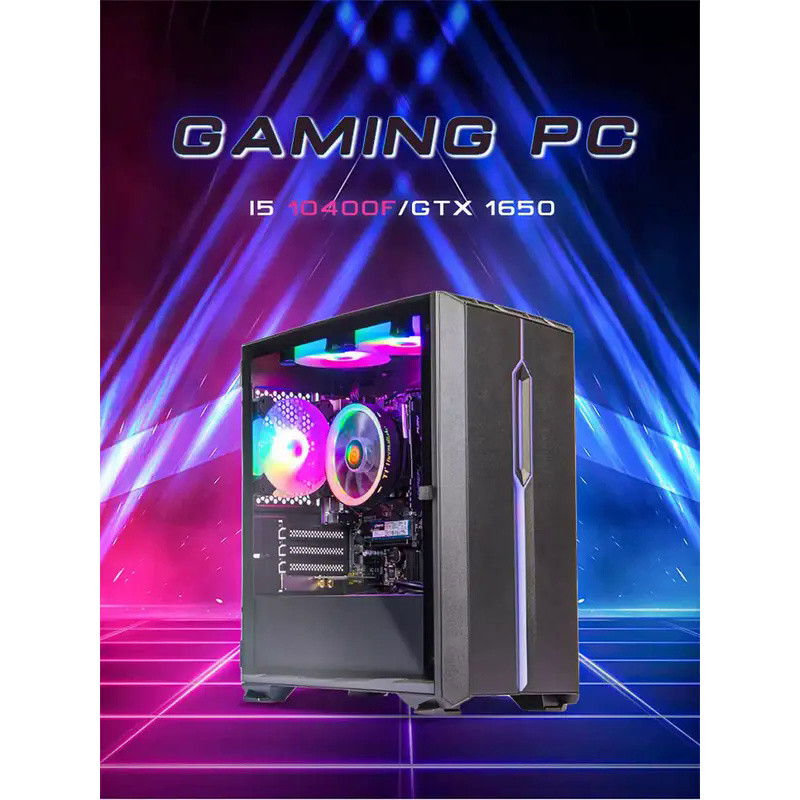 Game Desktop Host Core I7 CPU 256G SSD Power Supply PC Gaming Desktop Computer office desktop