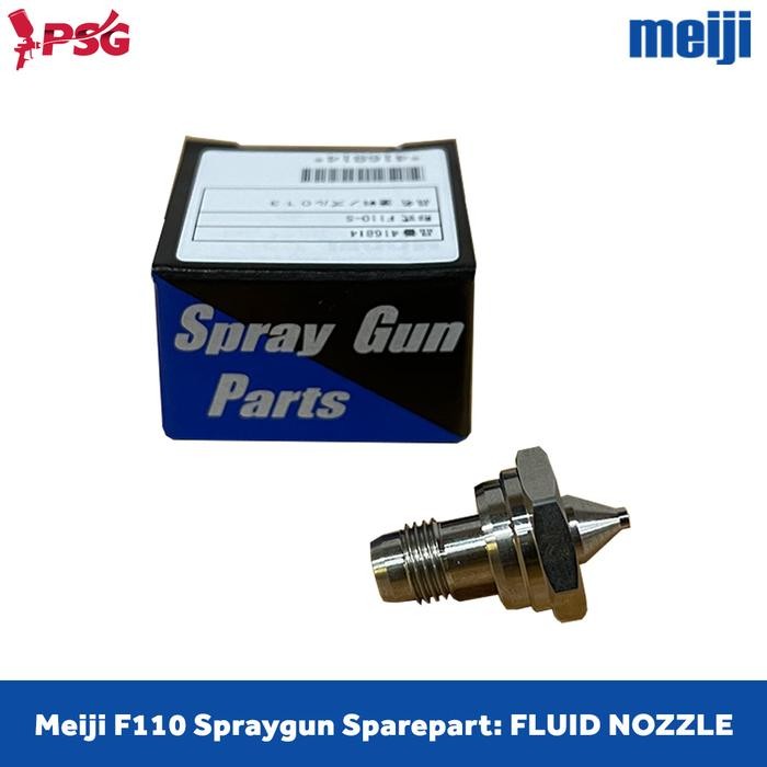 Gercep Meiji F110 Spraygun Fluid Nozzle Sparepart