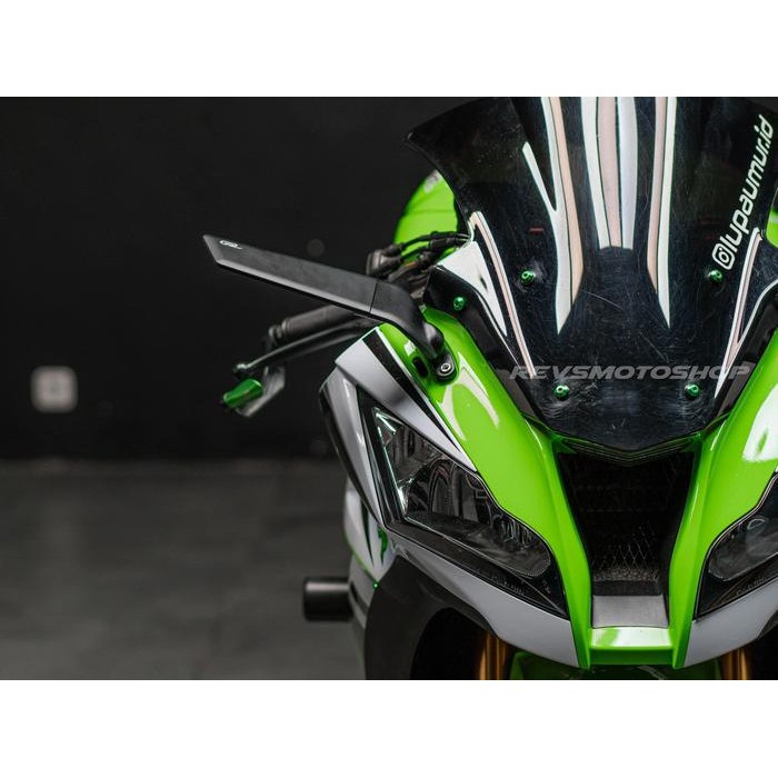 SPION GPTECH STEALTH MIRROR CNC KAWASAKI ZX10R / ZX636