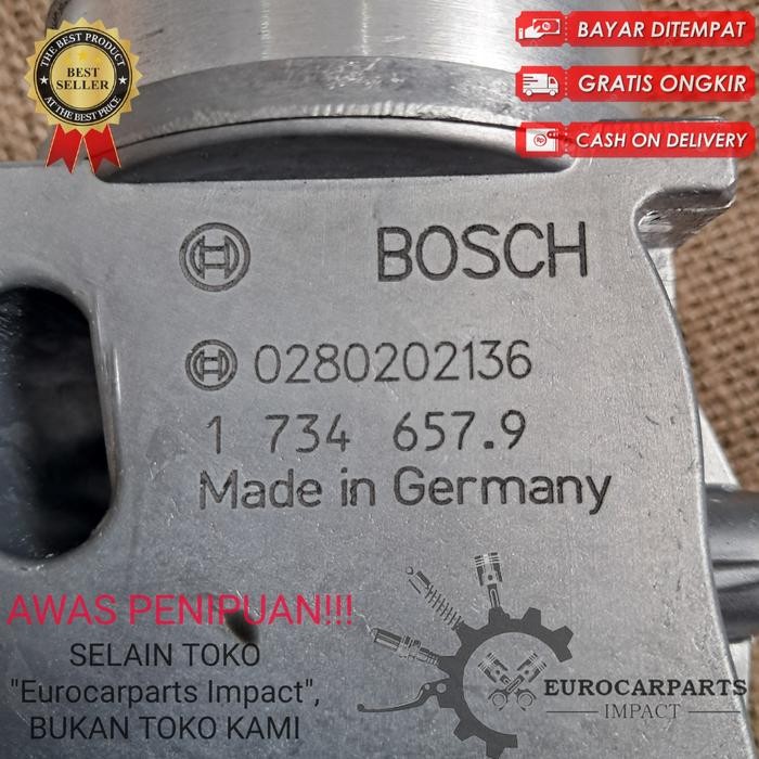 Limited Sensor Maf Mass Air Flow Meter Bmw M40 E30 E34 E36 318I Original Sensor Udara Bmw