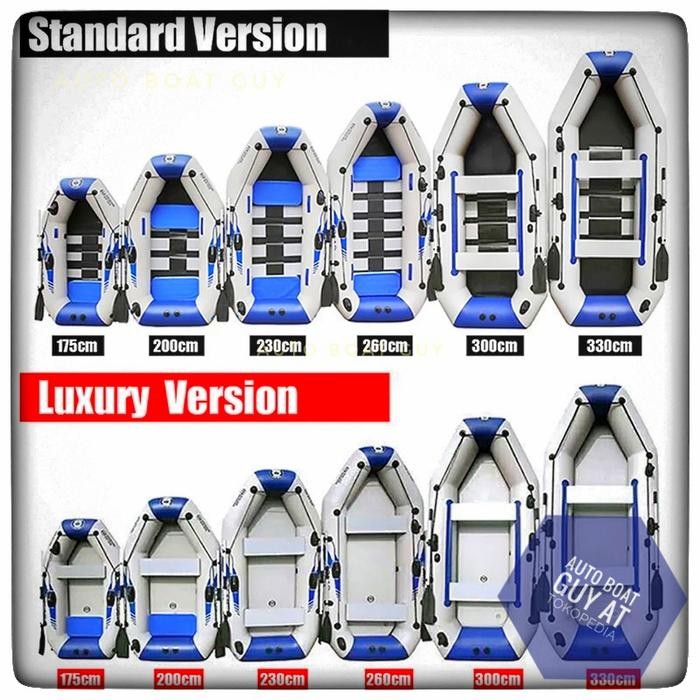Perahu Karet Mancing SOLAR MARINE PVC Tebal [Ready & Pre Order]