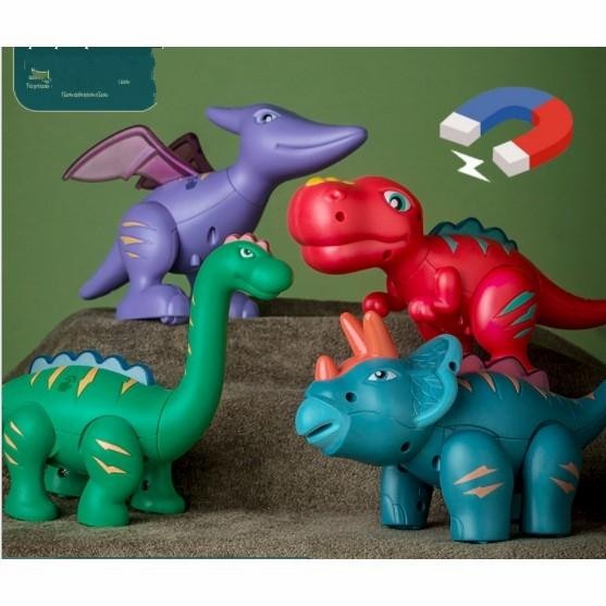 Diy Magnetic Dino / Magnetic Dinosaurus Sound & Led