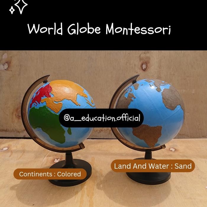Montessori World Globe Montessori