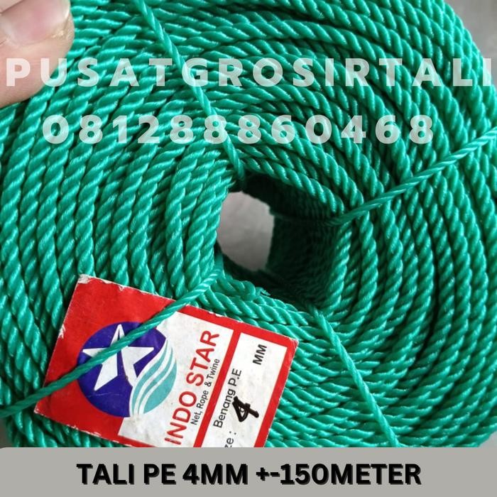 Tali 4mm / Tali Tambang 4mm PE 1 ROL Murah *