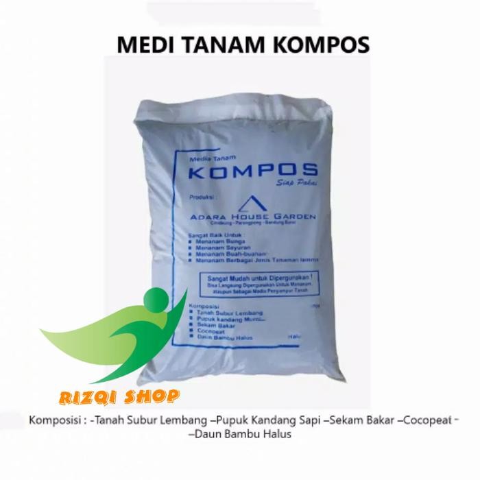 pupuk kompos organik siap pakai *