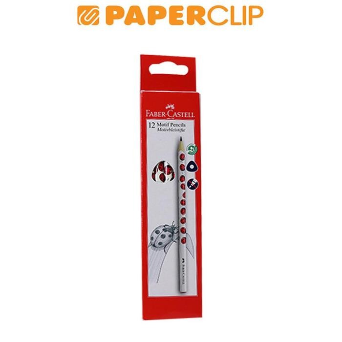 

Pensil Kayu Faber Castell 118367 Isi 12 Lady Bugs