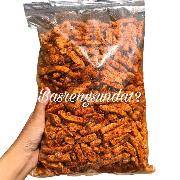 

New Basreng Pedas Daun Jeruk Isi 500 Gram - Cemilan Instan Berkualitas - Keripik Camilan Food