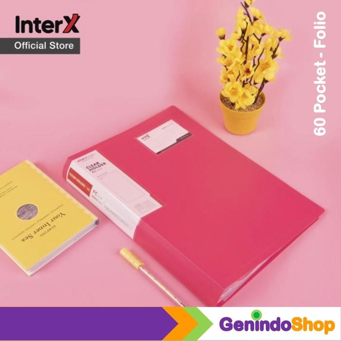 

Display Album F4 (Folio) / Clear Holder FC 60 Pocket Interxfolder