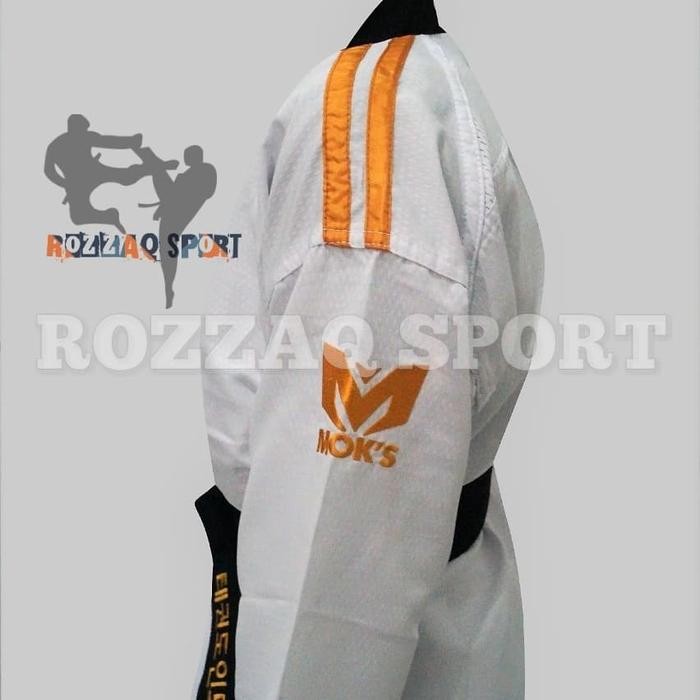 Seragam Fighter Taekwondo Dobok Super Fighter Gold - Moks