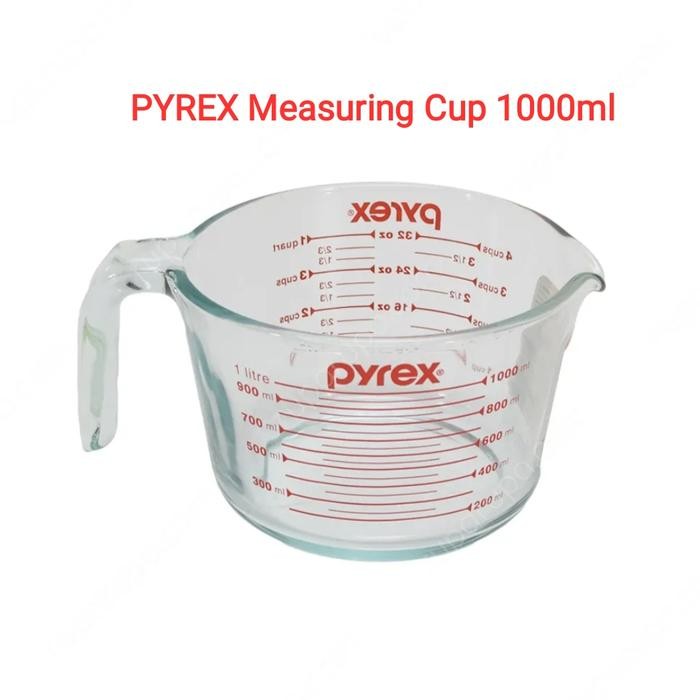 BISA E-KATALOG PYREX Gelas takar 1L /Measuring Cup 1000ml/Pyrex made in USA