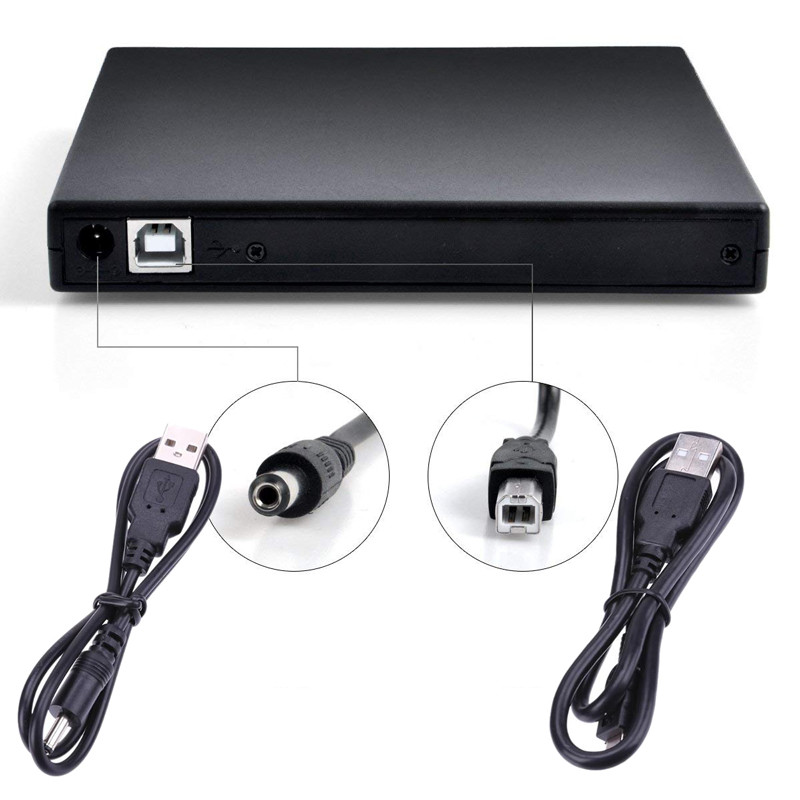 USB External CD DVD Reader CD/DVD Drive USB2.0 External Disk Drive CD-ROM DVD-ROM Optical For