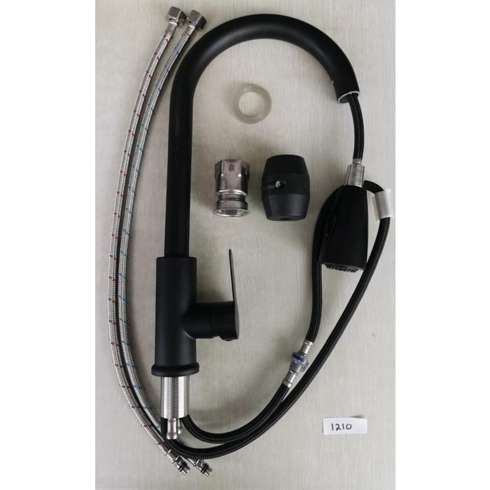 Kran Keran Angsa Tarik Wastafel Meja Bcp Panas Dingin Stainles Soligen