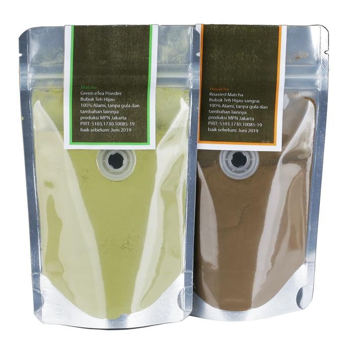 

Pure Green Tea Powder Matcha 100g bubuk Teh hijau premium Mahavita